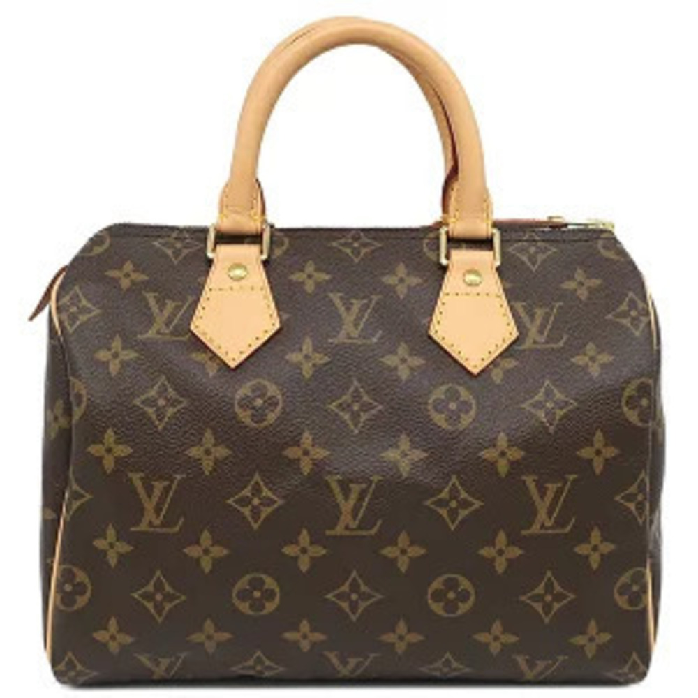 Louis Vuitton Speedy handbag Monogram canvas brown Boston